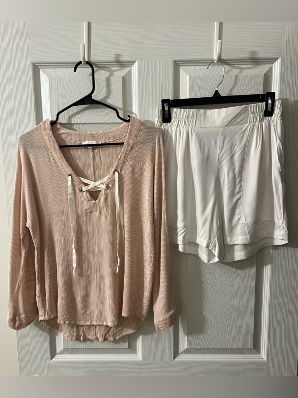 2-pc Beachy Resortwear Set - Top & Shorts
